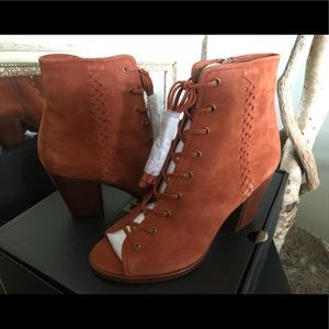 Frye Open Toed Bootie
